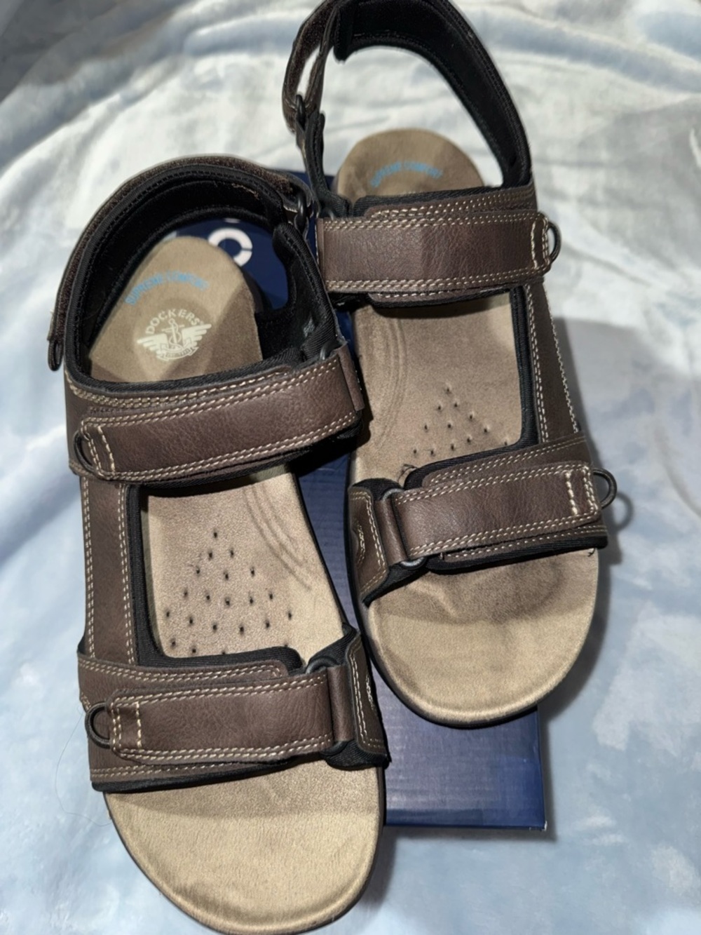 Dockers Dark Brown Bradburn Men's Casual Sandals